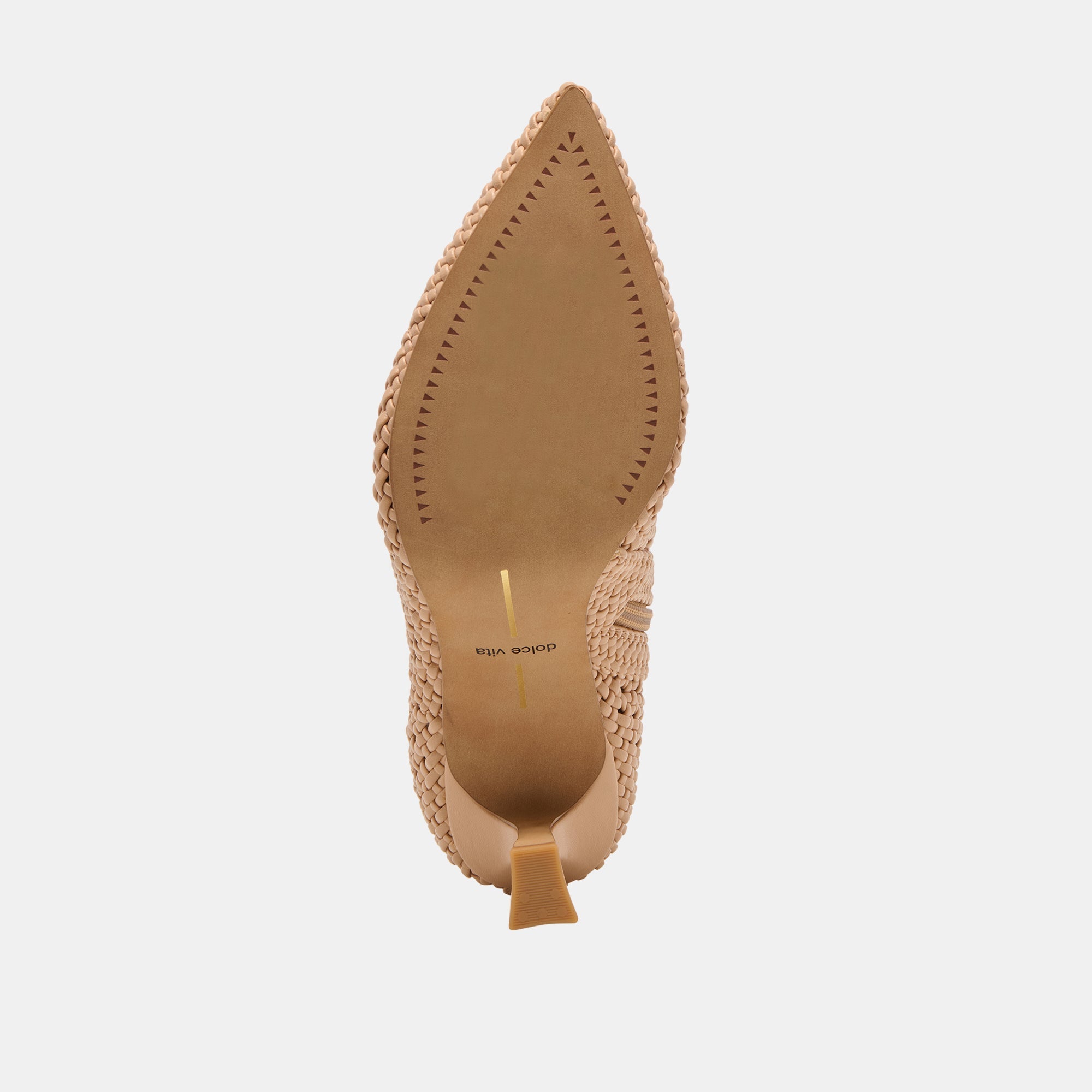 Dolce Vita SHOES | Embry Lt Tan Woven Stella Booties
