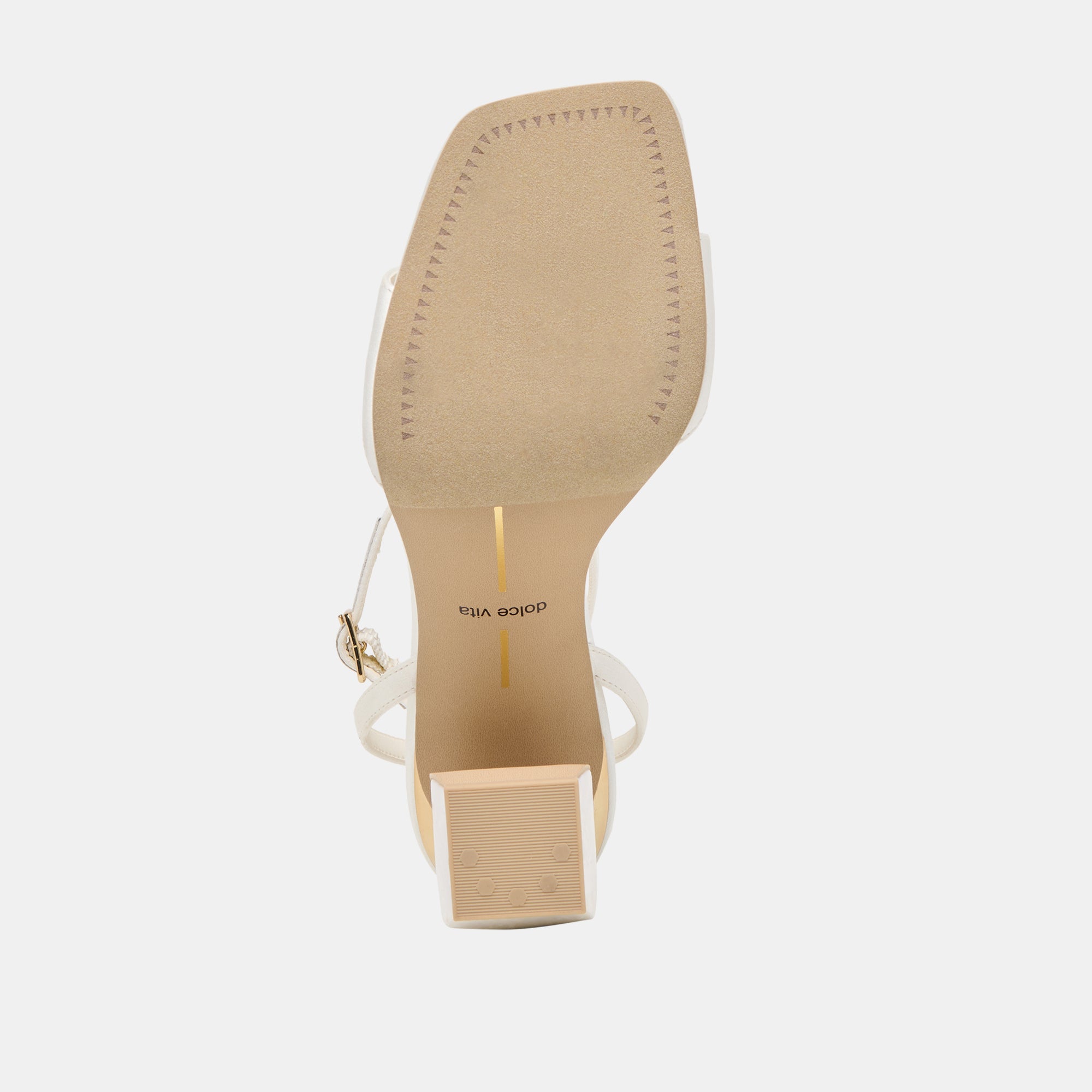 Dolce Vita SHOES | Tilda True White Satin Heels