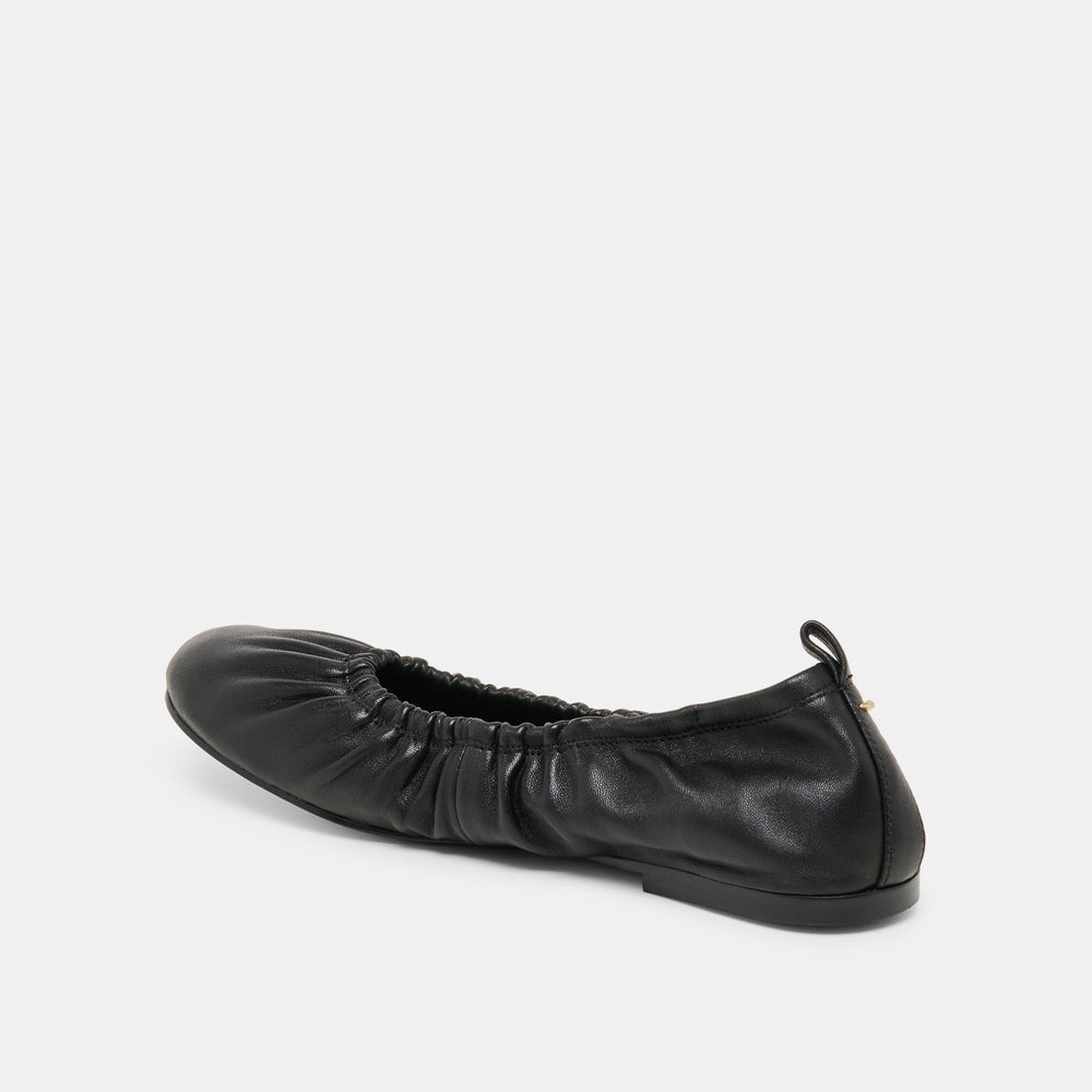 Dolce Vita SHOES | Conrad Black Leather Ballet Flats