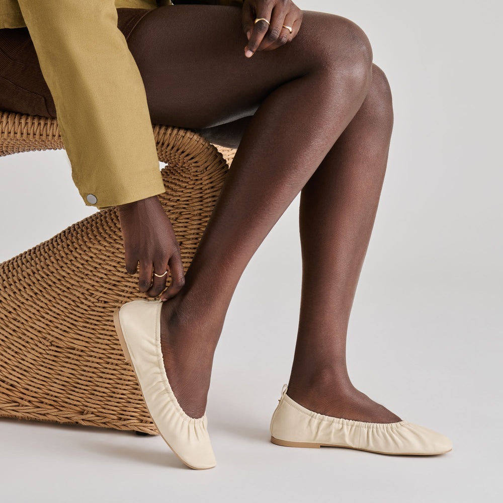Dolce Vita SHOES | Conrad Bone Leather Ballet Flats