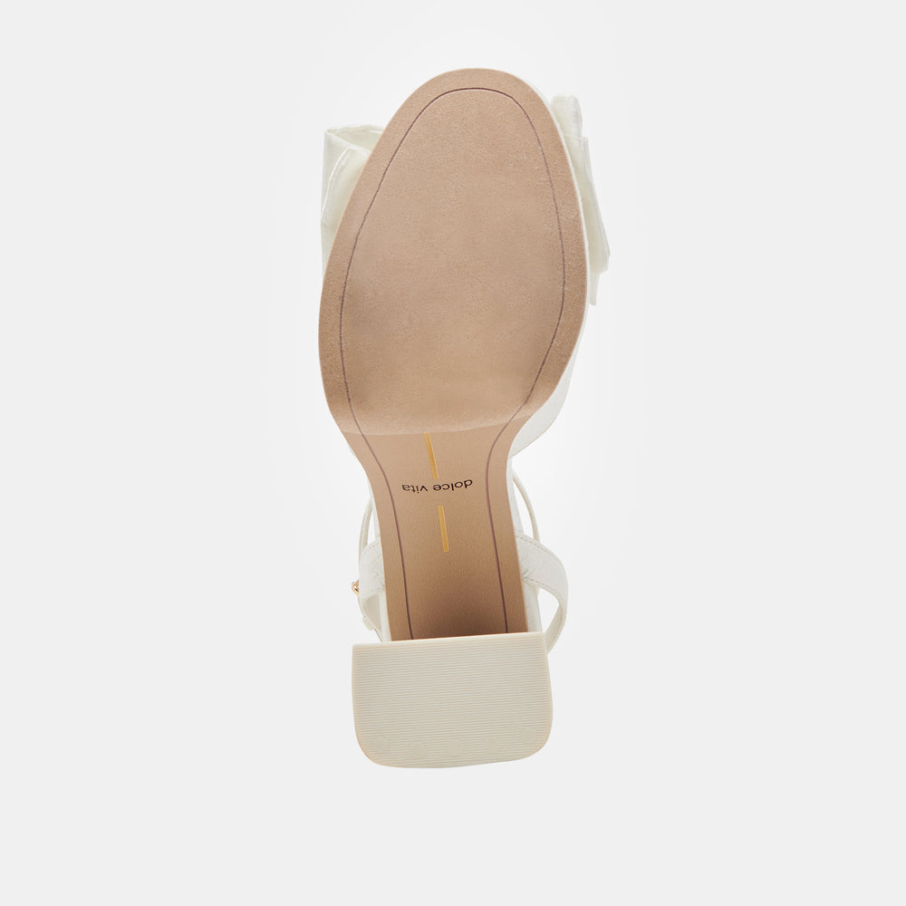 Dolce Vita SHOES | PATTON HEELS IVORY SATIN
 – Dolce Vita