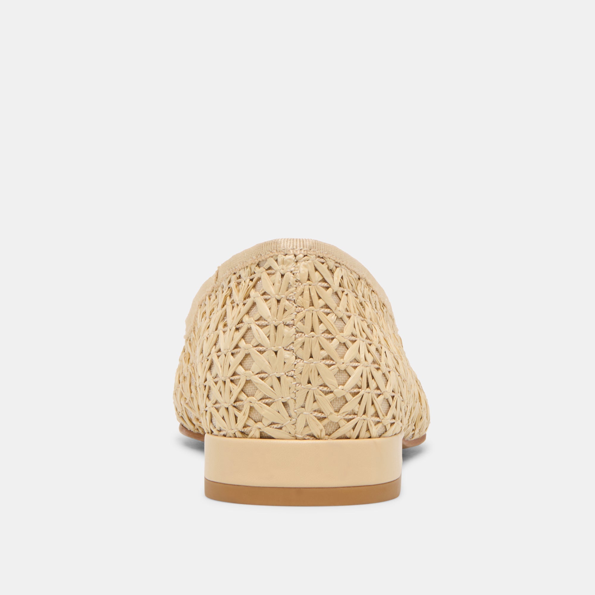 Dolce Vita SHOES | Ulicia Lt Natural Cross Hatch Raffia Ballet Flats