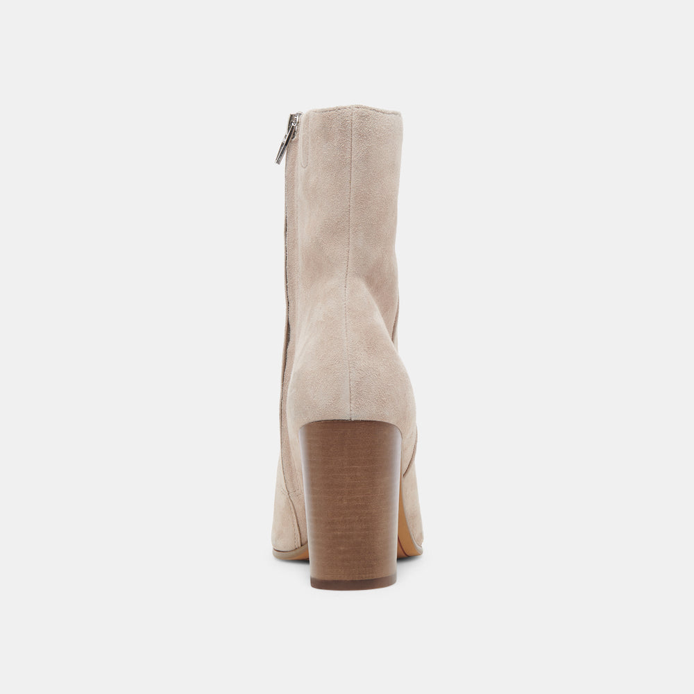 Dolce Vita SHOES | SUZY BOOTIES TAUPE SUEDE
 – Dolce Vita