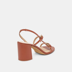 Dolce Vita SHOES | Faye Cognac Leather Heels