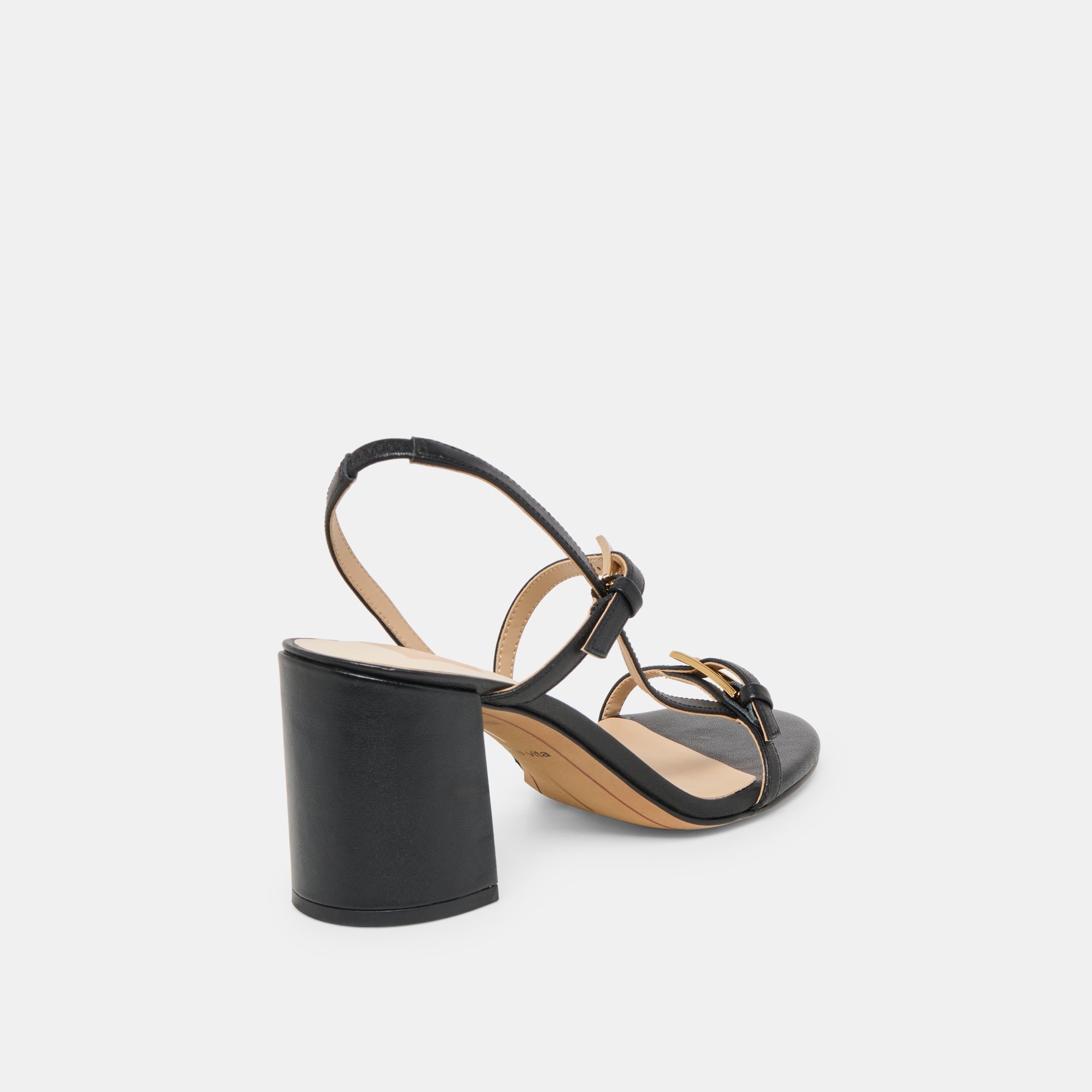 Dolce Vita SHOES | Faye Black Leather Heels