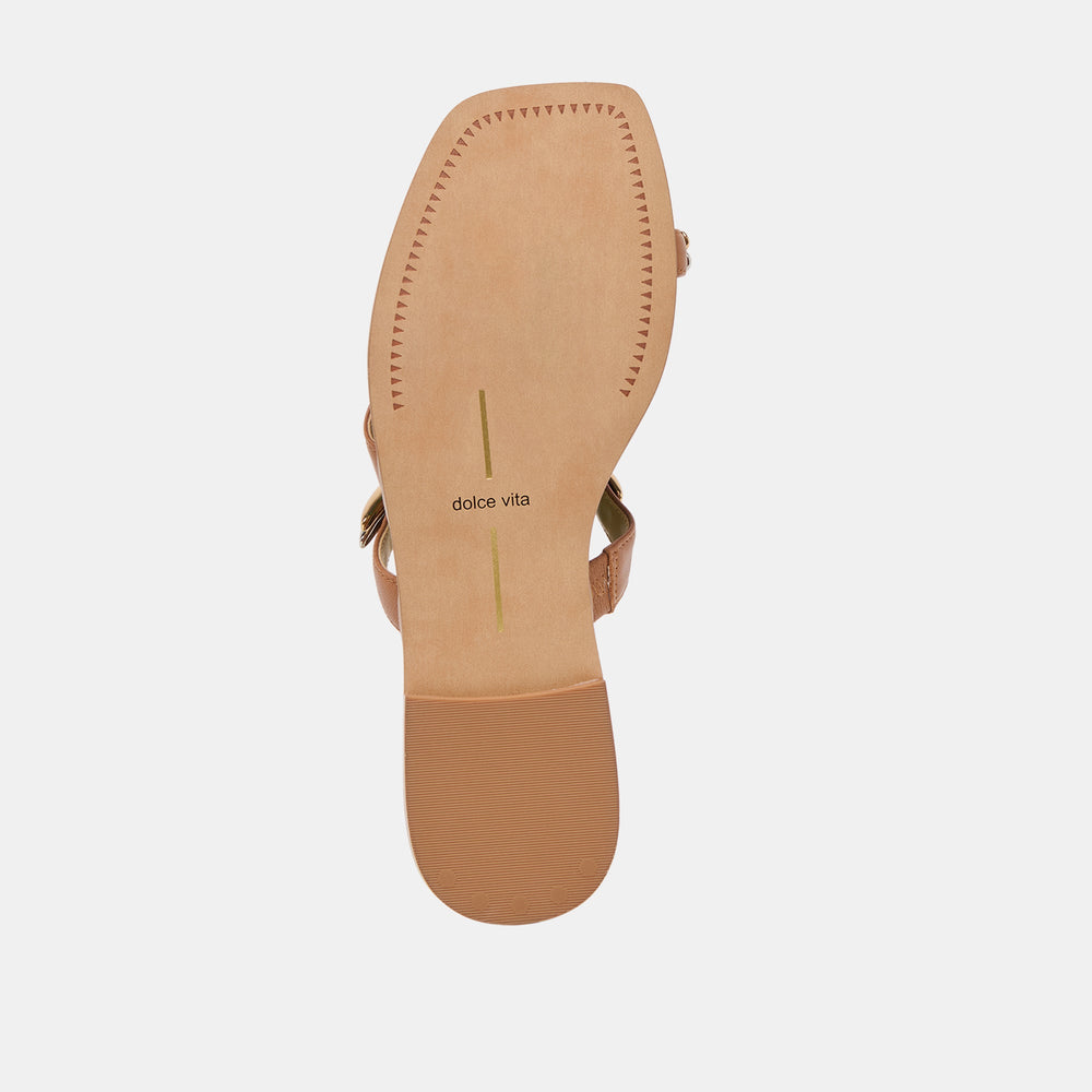Dolce Vita SHOES | Tarina Caramel Leather Sandals