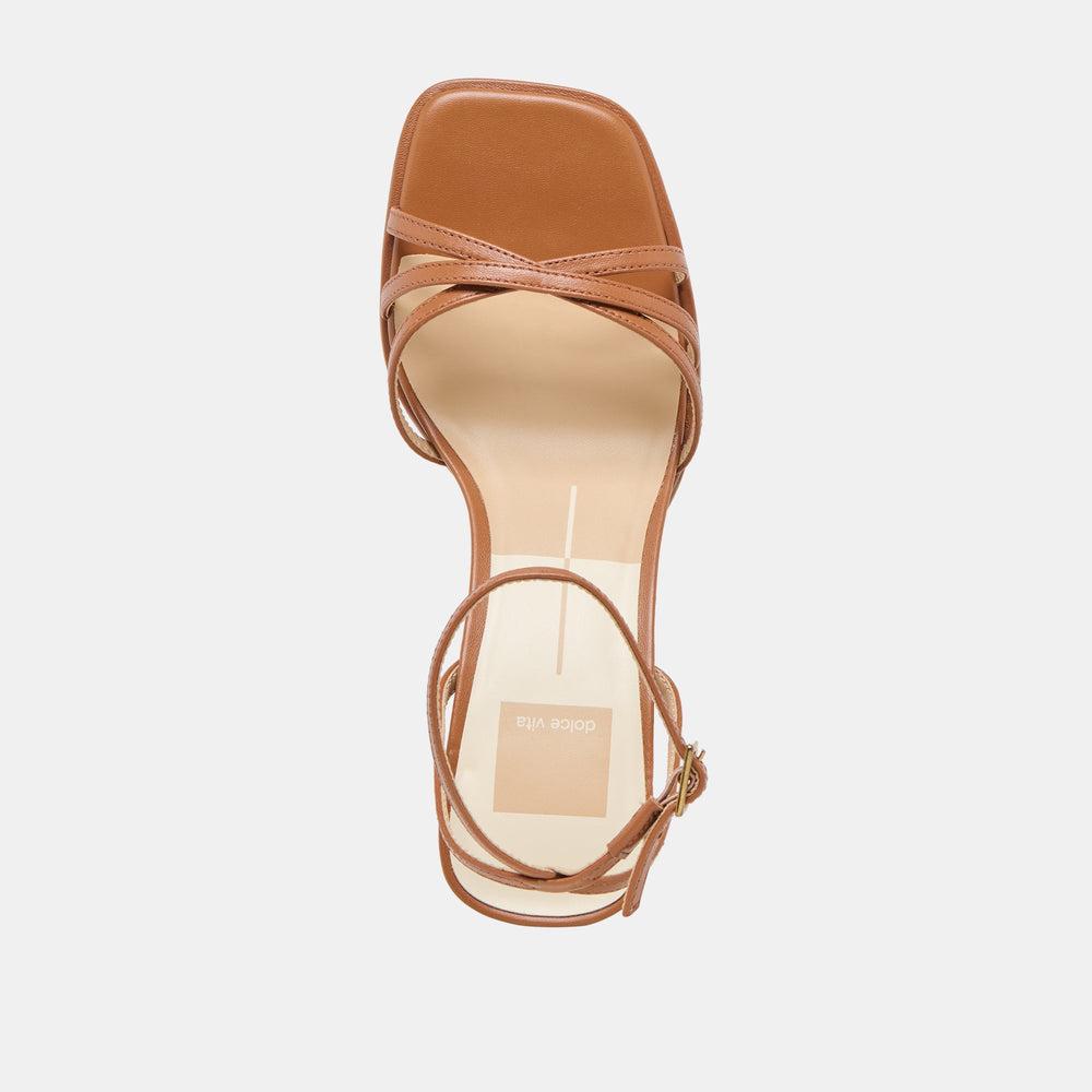 Dolce Vita SHOES | Manji Saddle Leather Heels