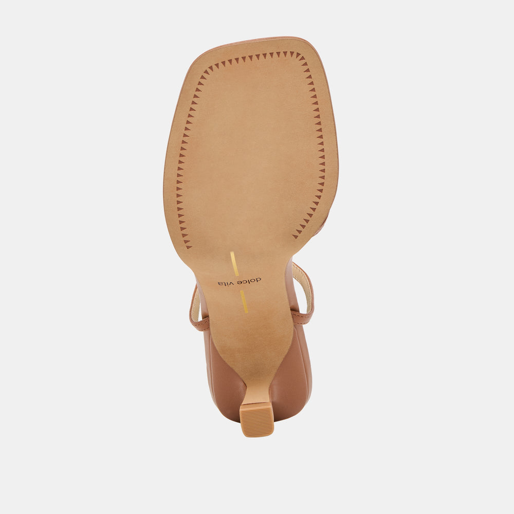 Dolce Vita SHOES | Manji Saddle Leather Heels