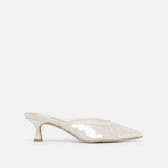 Dolce Vita SHOES | Cleo Ivory Sequin Heels