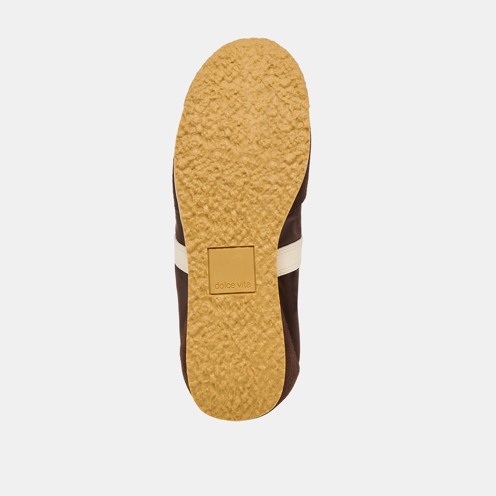 Dolce Vita SHOES | Sariya Dk Brown Nylon Sneakers