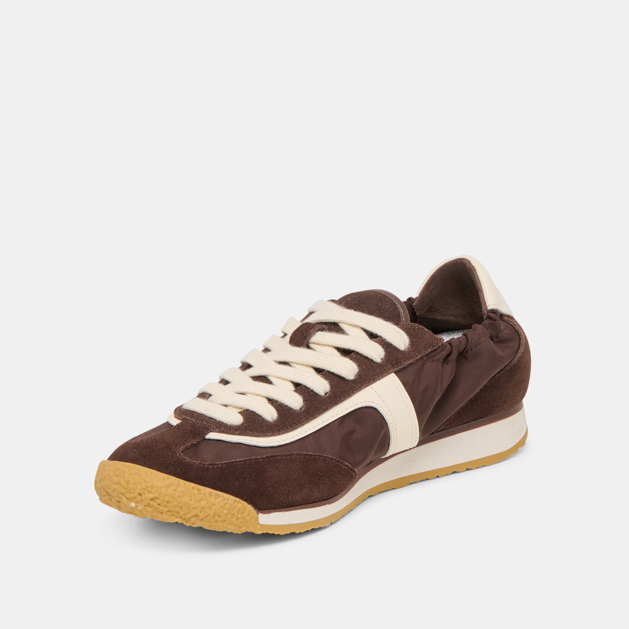 Dolce Vita SHOES | Sariya Dk Brown Nylon Sneakers