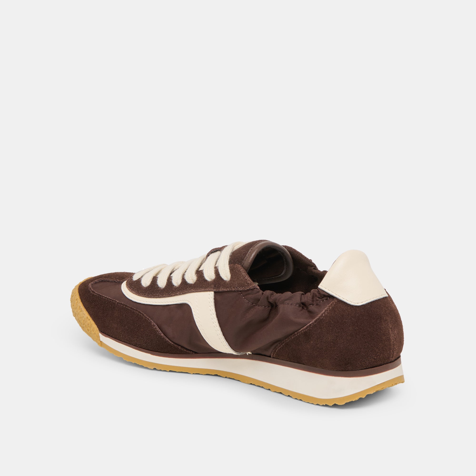 Dolce Vita SHOES | Sariya Dk Brown Nylon Sneakers