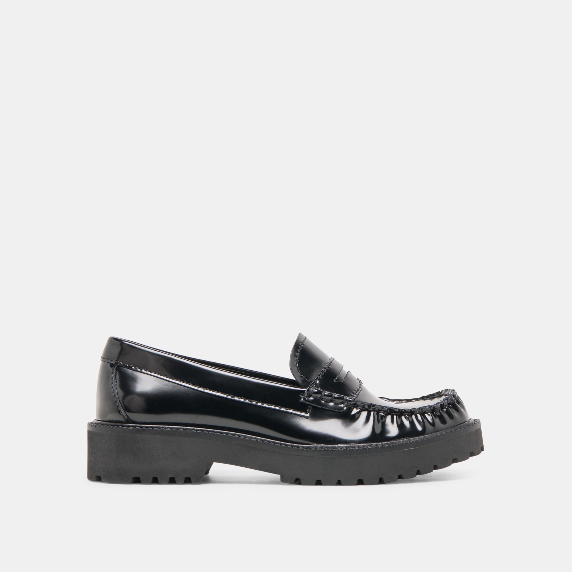Dolce Vita SHOES | Merek Midnight Boxleather Loafers