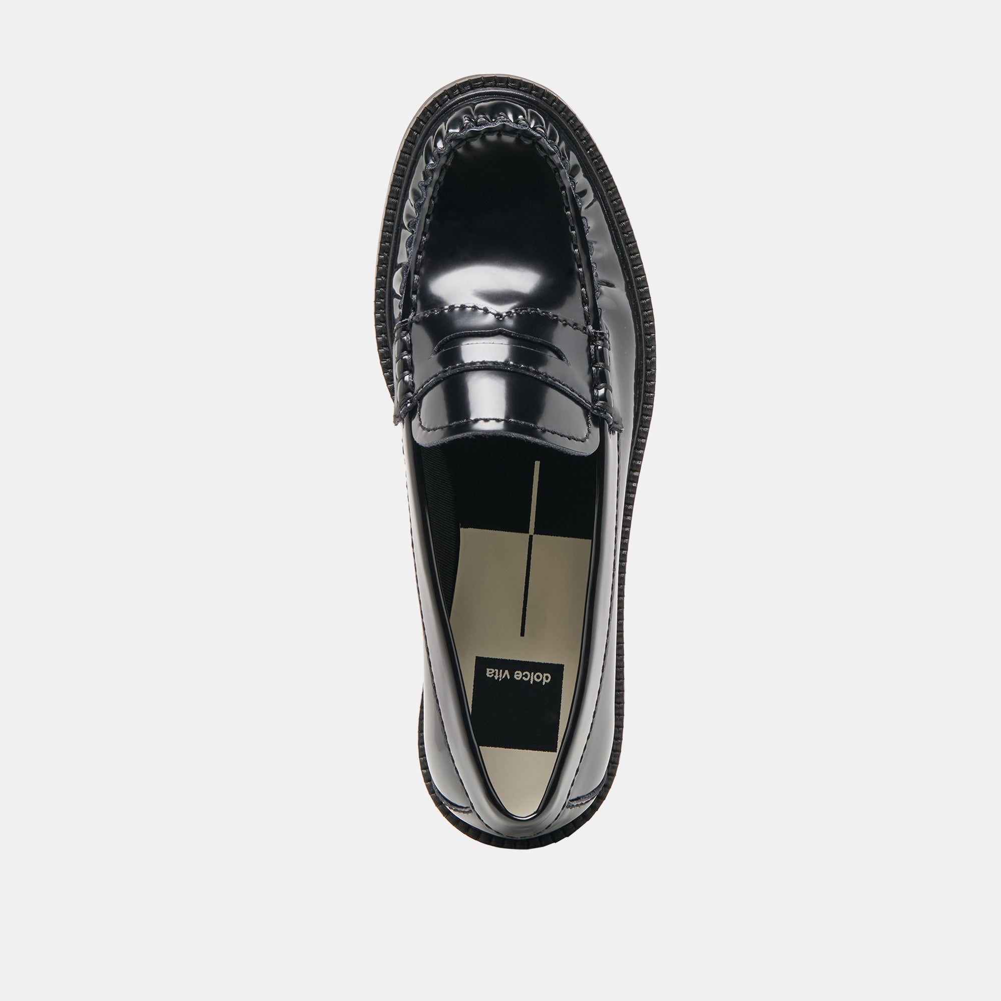 Dolce Vita SHOES | Merek Midnight Boxleather Loafers