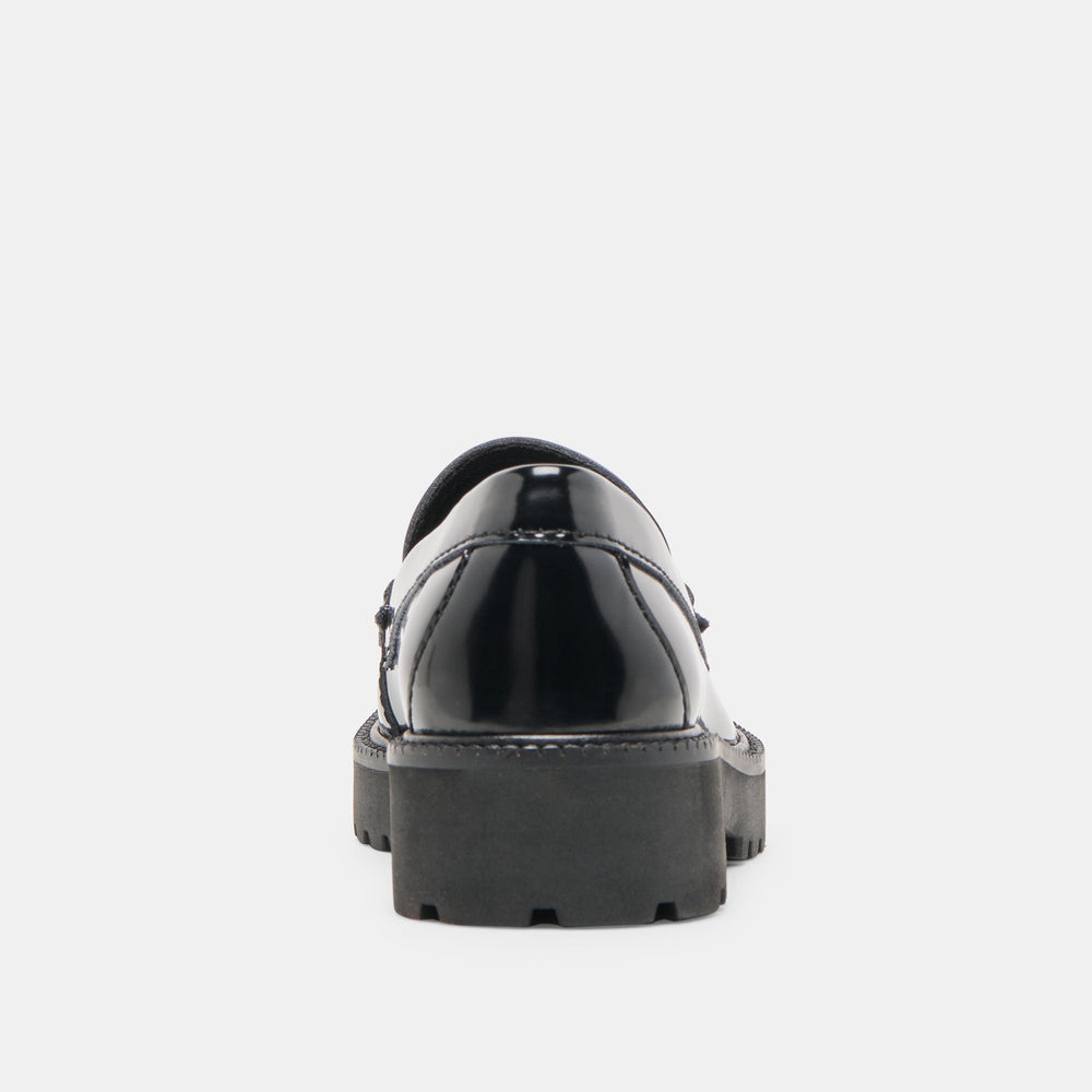 Dolce Vita SHOES | Merek Midnight Boxleather Loafers