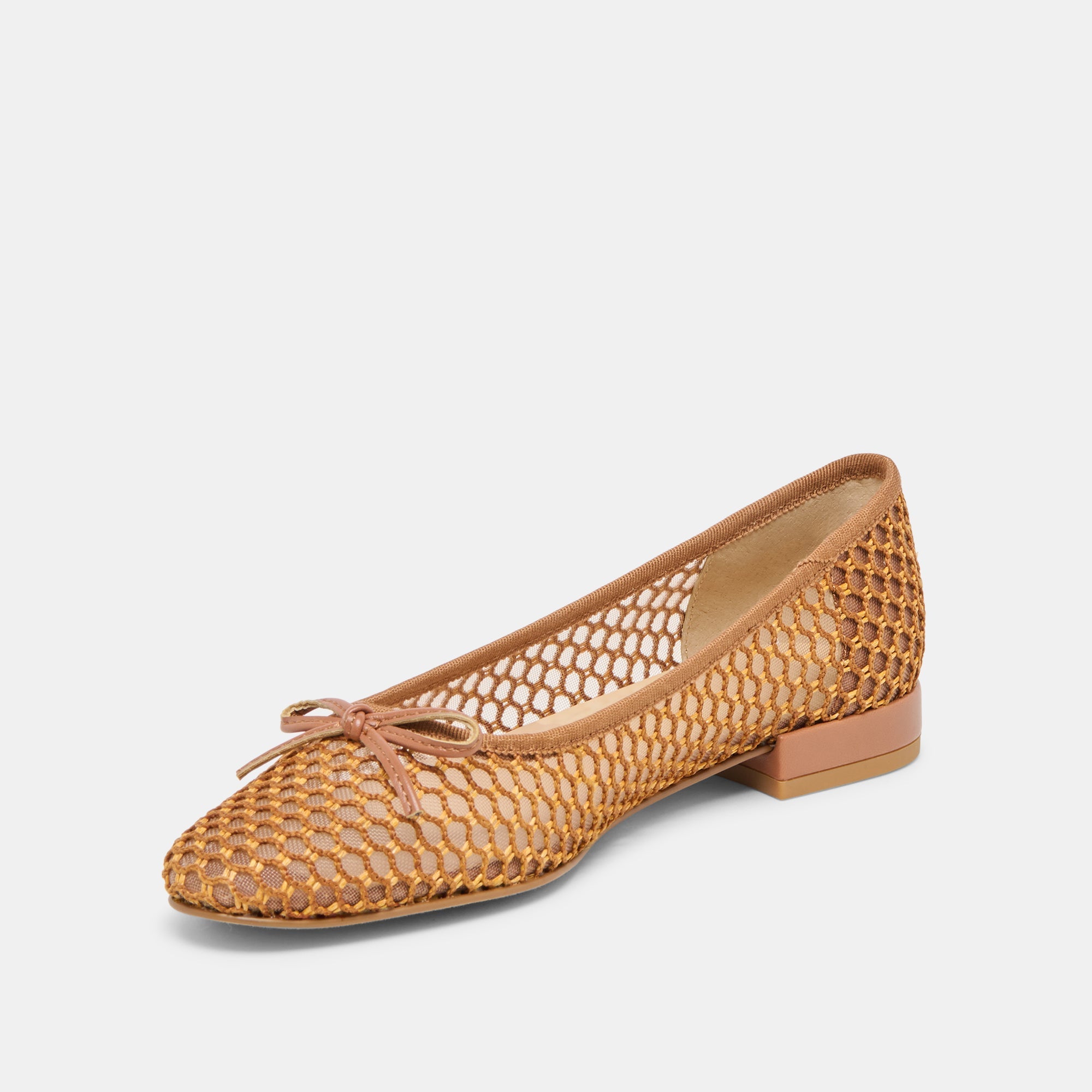 Dolce Vita SHOES | Ulicia Coral Woven Mesh Ballet Flats