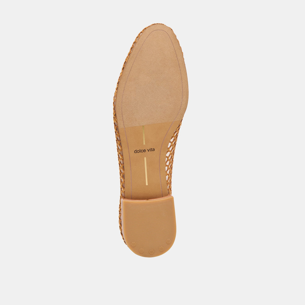 Dolce Vita SHOES | Ulicia Coral Woven Mesh Ballet Flats