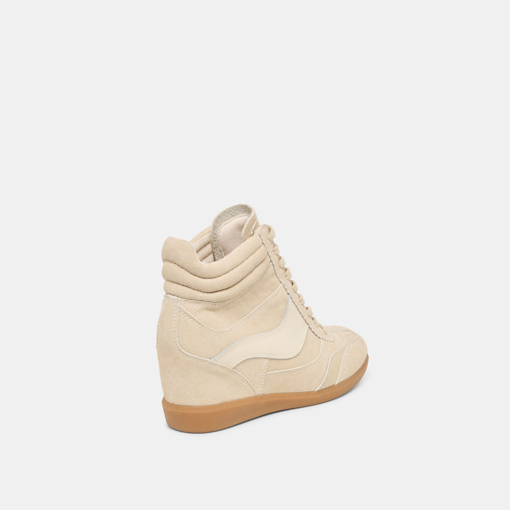 Dolce Vita SHOES | Issac Oatmeal Suede Sneakers