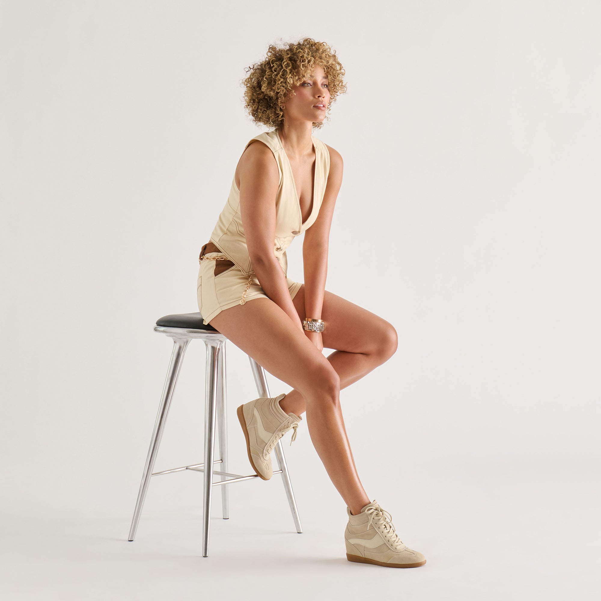 Dolce Vita SHOES | Issac Oatmeal Suede Sneakers