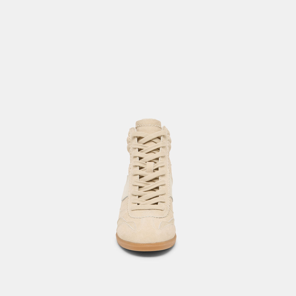 Dolce Vita SHOES | Issac Oatmeal Suede Sneakers
