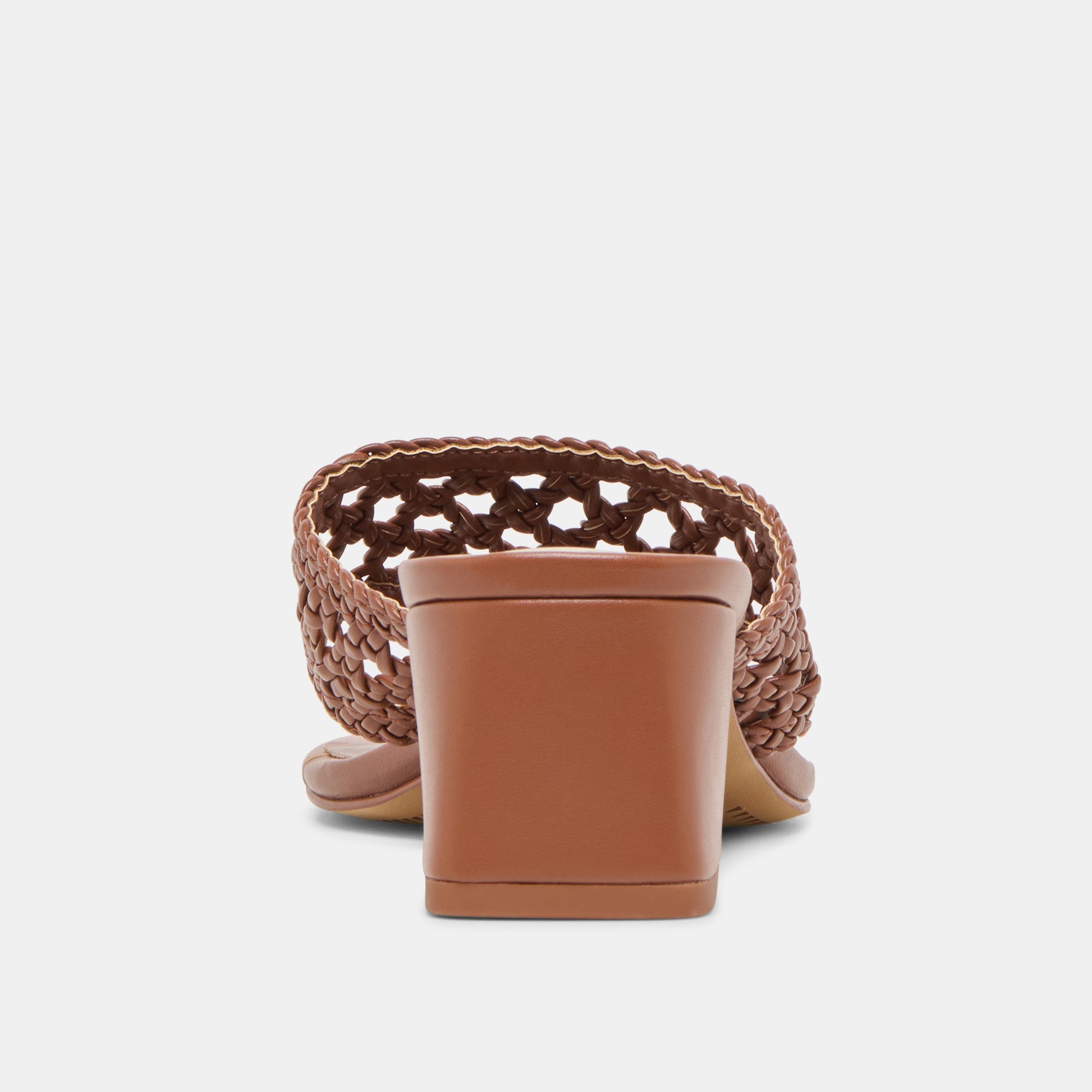 Dolce Vita SHOES | Barlo Cognac Woven Stella Heels