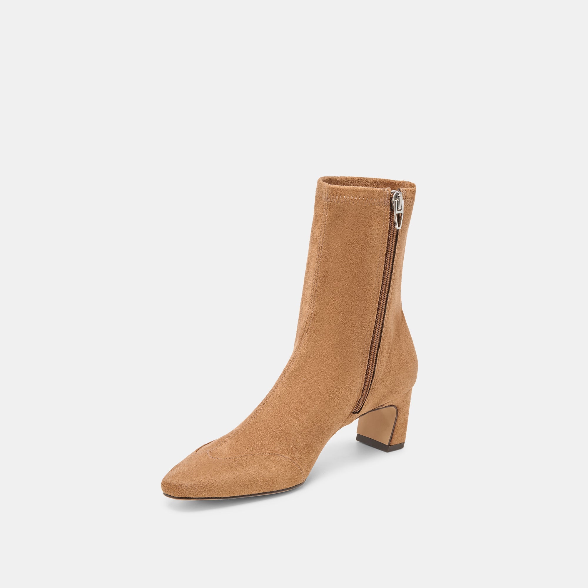 Dolce Vita SHOES | Anika Lt Brown Stella Suede Boots