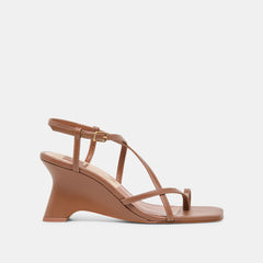 Dolce Vita SHOES | Aylee Cognac Leather Wedges