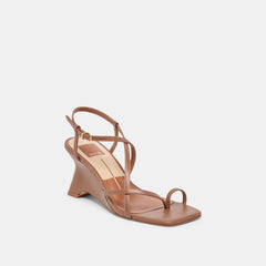 Dolce Vita SHOES | Aylee Cognac Leather Wedges