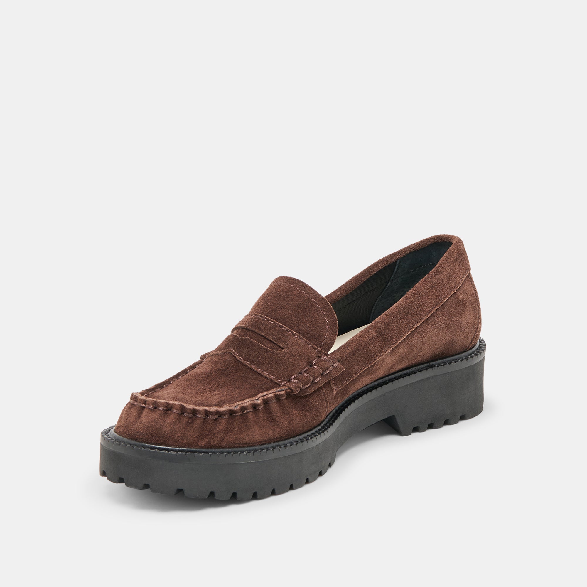 Dolce Vita SHOES | Merek Dk Brown Suede Loafers