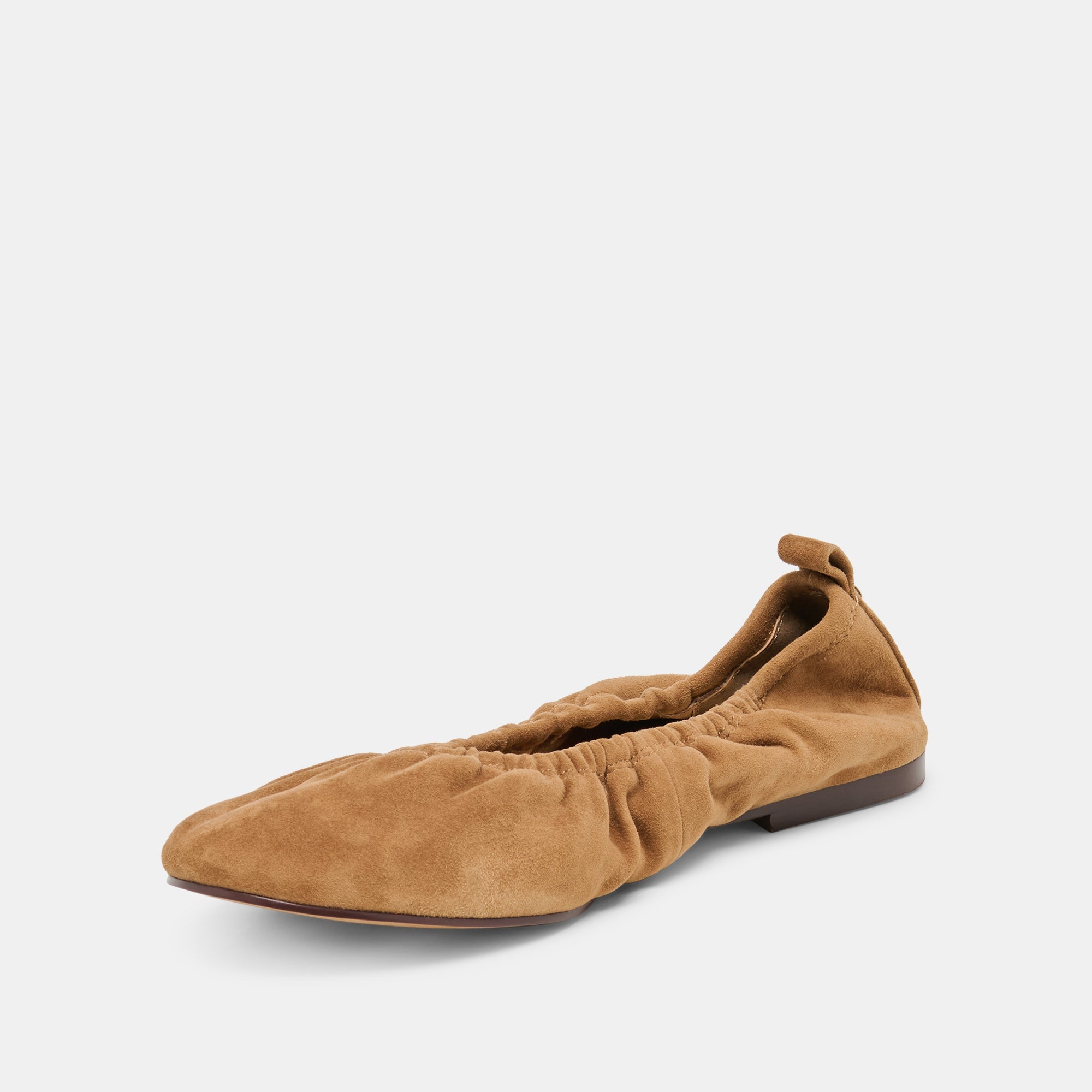 Dolce Vita SHOES | Conrad Lt Brown Suede Ballet Flats