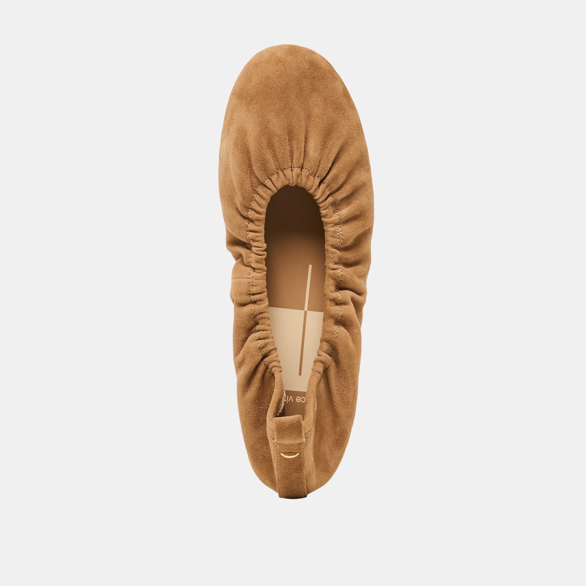 Dolce Vita SHOES | Conrad Lt Brown Suede Ballet Flats