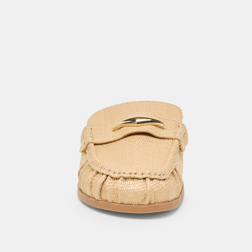 Dolce Vita SHOES | Jodero Lt Natural Raffia Flats