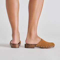 Dolce Vita SHOES | Alanis Chestnut Suede Flats