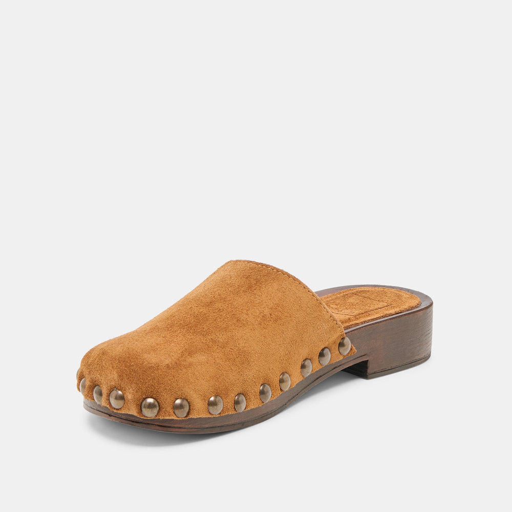 Dolce Vita SHOES | Alanis Chestnut Suede Flats