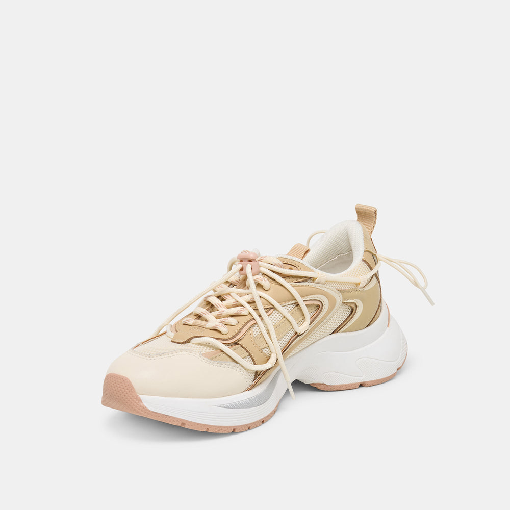 Dolce Vita SHOES | Selmar Off White Leather Sneakers