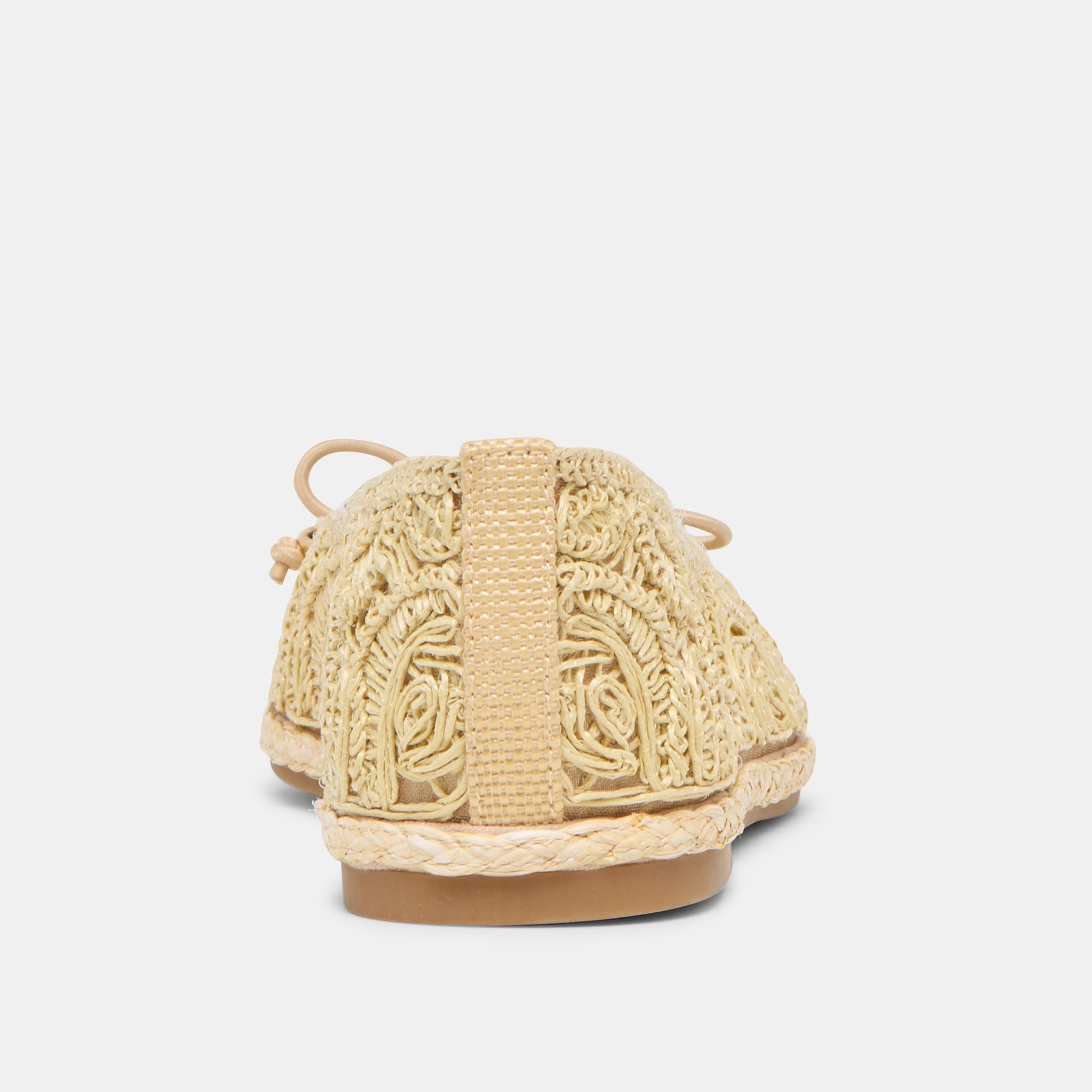 Dolce Vita SHOES | Tianna Lt Natural Raffia Lace Ballet Flats