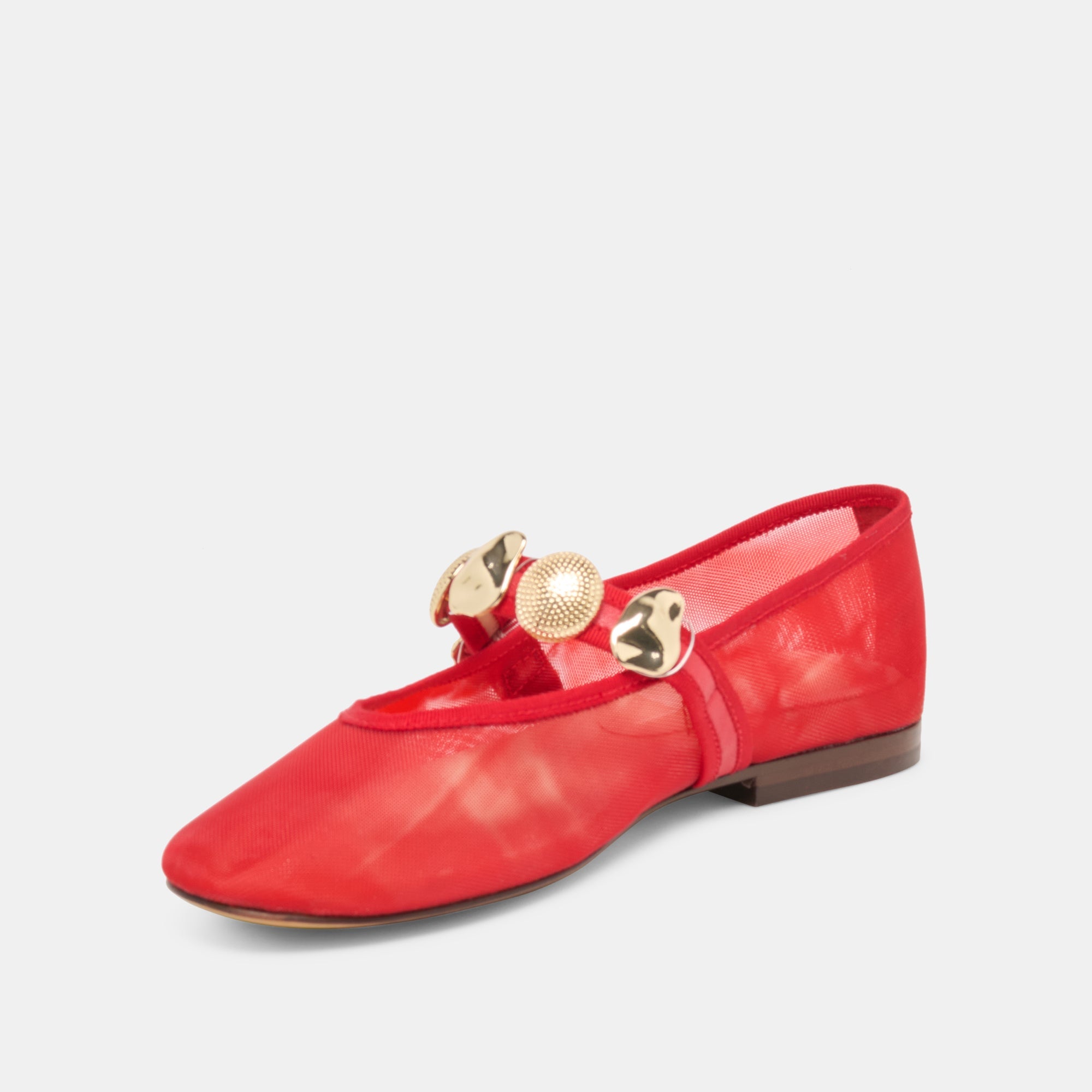 Dolce Vita SHOES | Relan Mesh Chili Mesh Ballet Flats