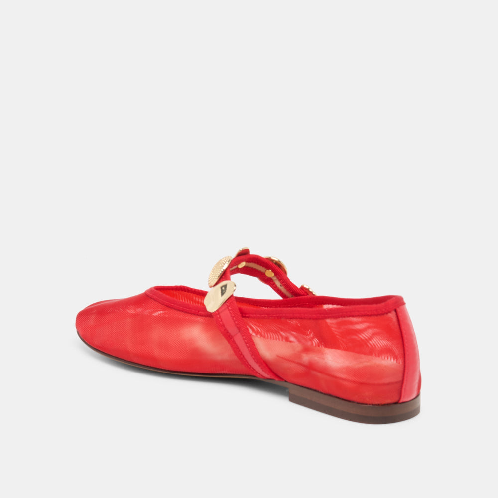Dolce Vita SHOES | Relan Mesh Chili Mesh Ballet Flats