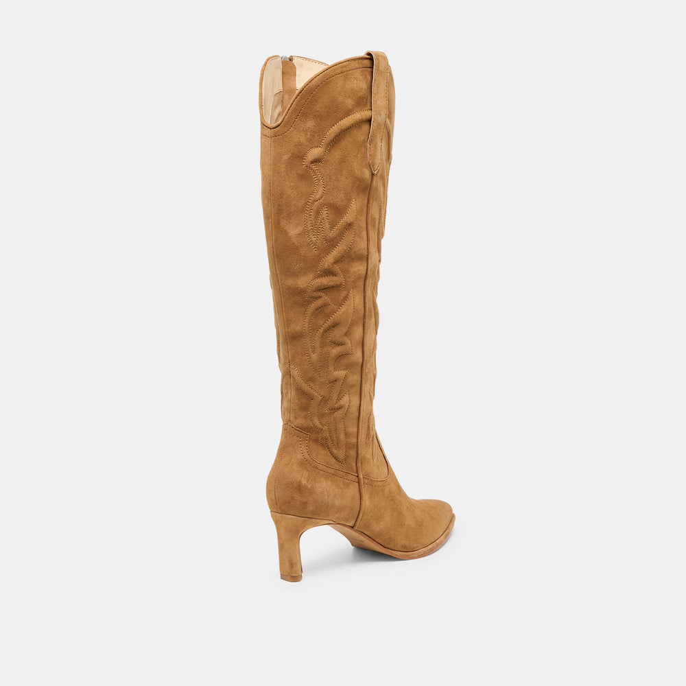 Dolce Vita SHOES | Alisa Lt Brown Suede Boots