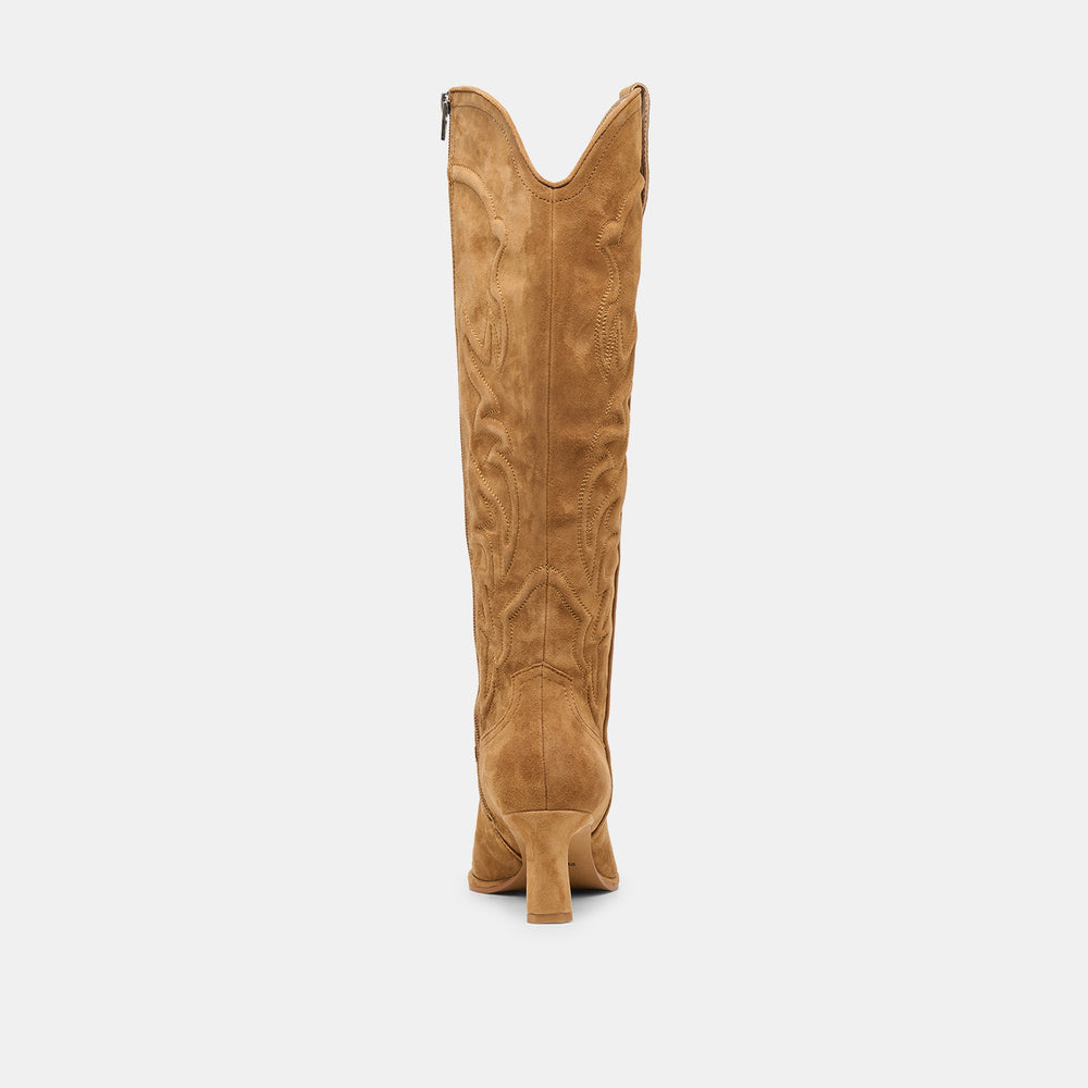 Dolce Vita SHOES | Alisa Lt Brown Suede Boots