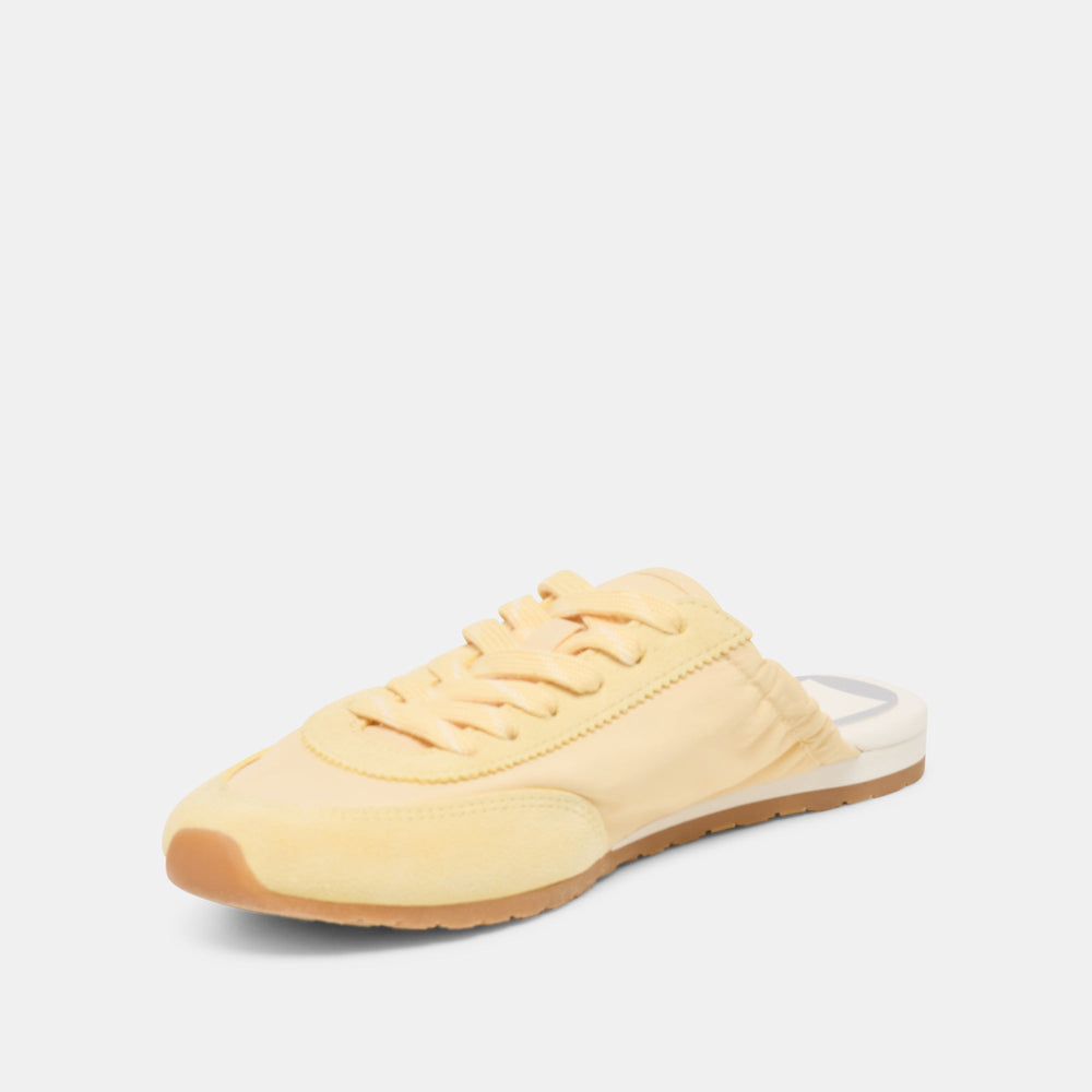 Dolce Vita SHOES | Daris Lt Yellow Nylon Sneakers