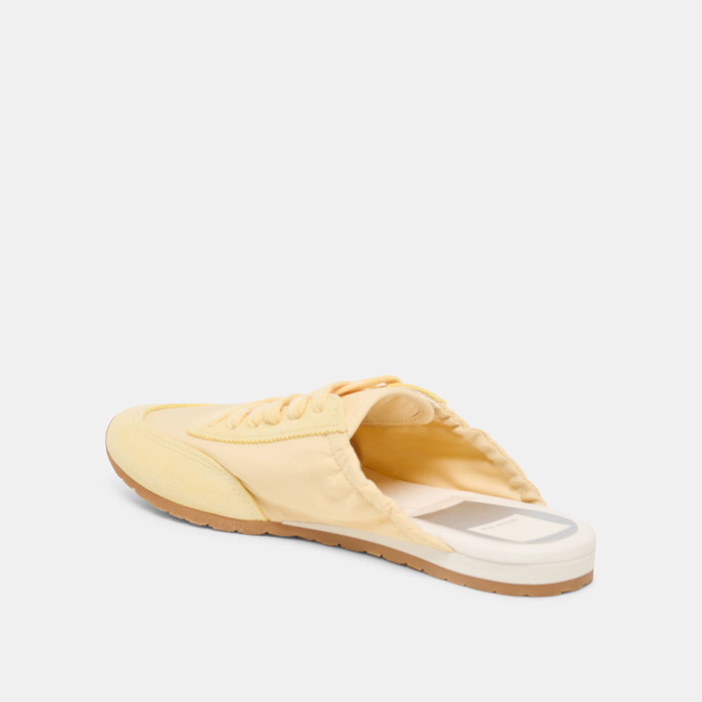 Dolce Vita SHOES | Daris Lt Yellow Nylon Sneakers