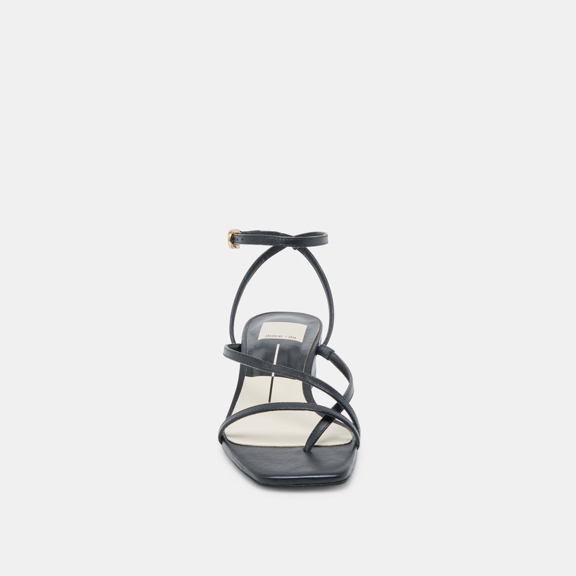 Dolce Vita SHOES | Karlos Wide Black Leather Sandals