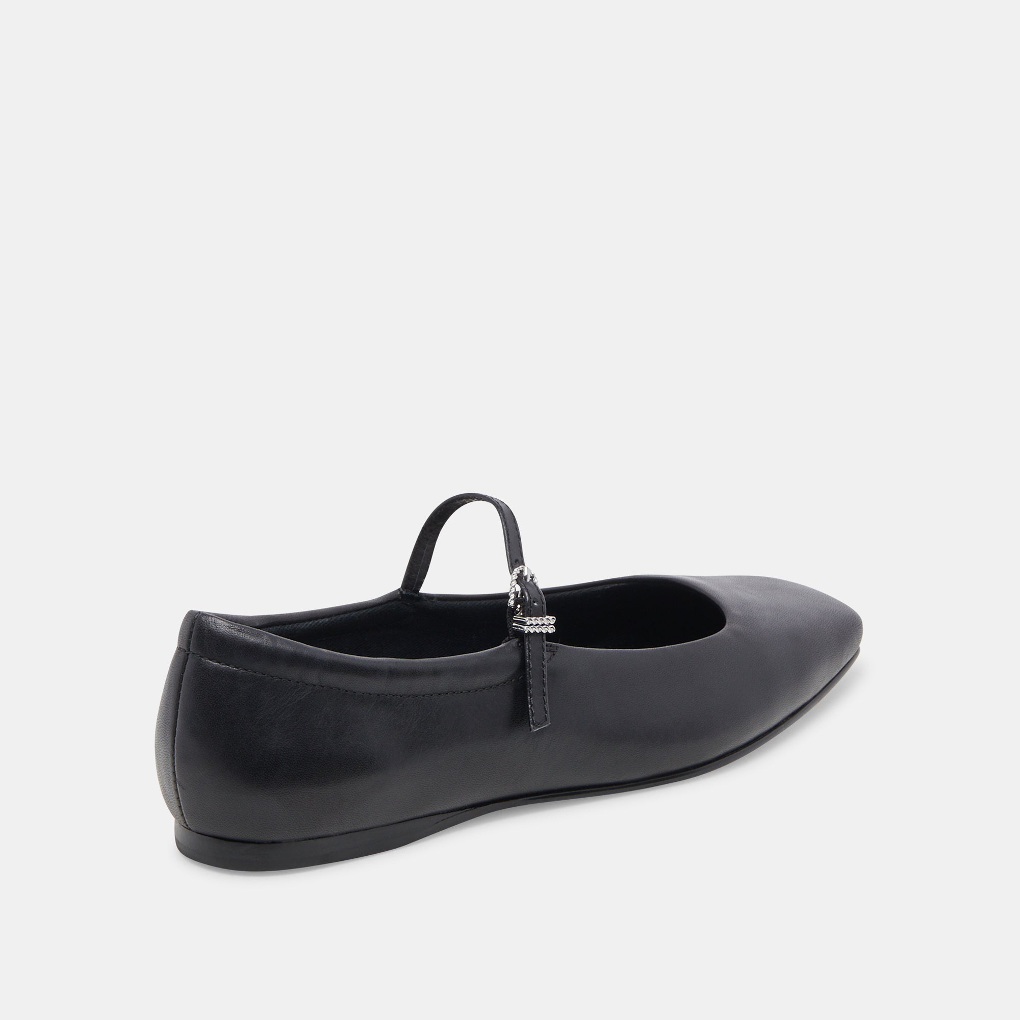 Dolce Vita SHOES | Reyes Wide Ballet Flats Black Leather | Leather Ballet Flats
 – Dolce Vita