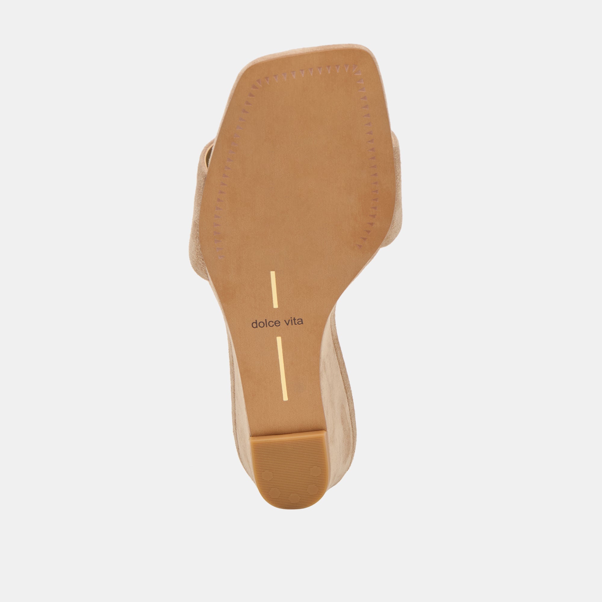 Dolce Vita SHOES | Qaily Wide Camel Suede Wedges