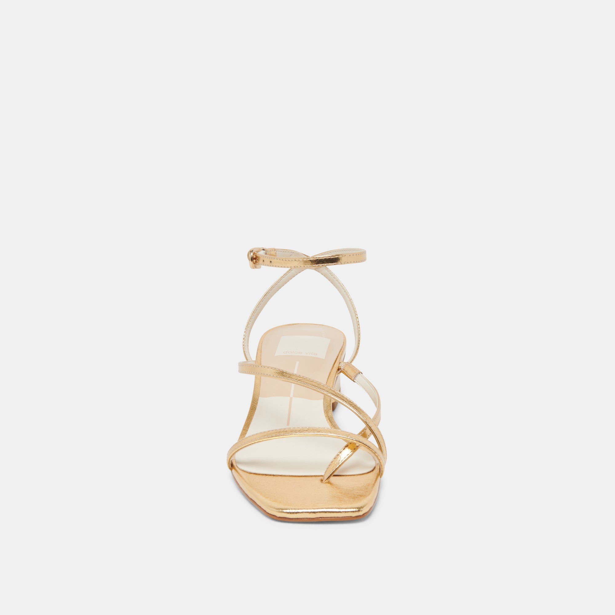 Dolce Vita SHOES | Karlos Wide Gold Metallic Stella Sandals