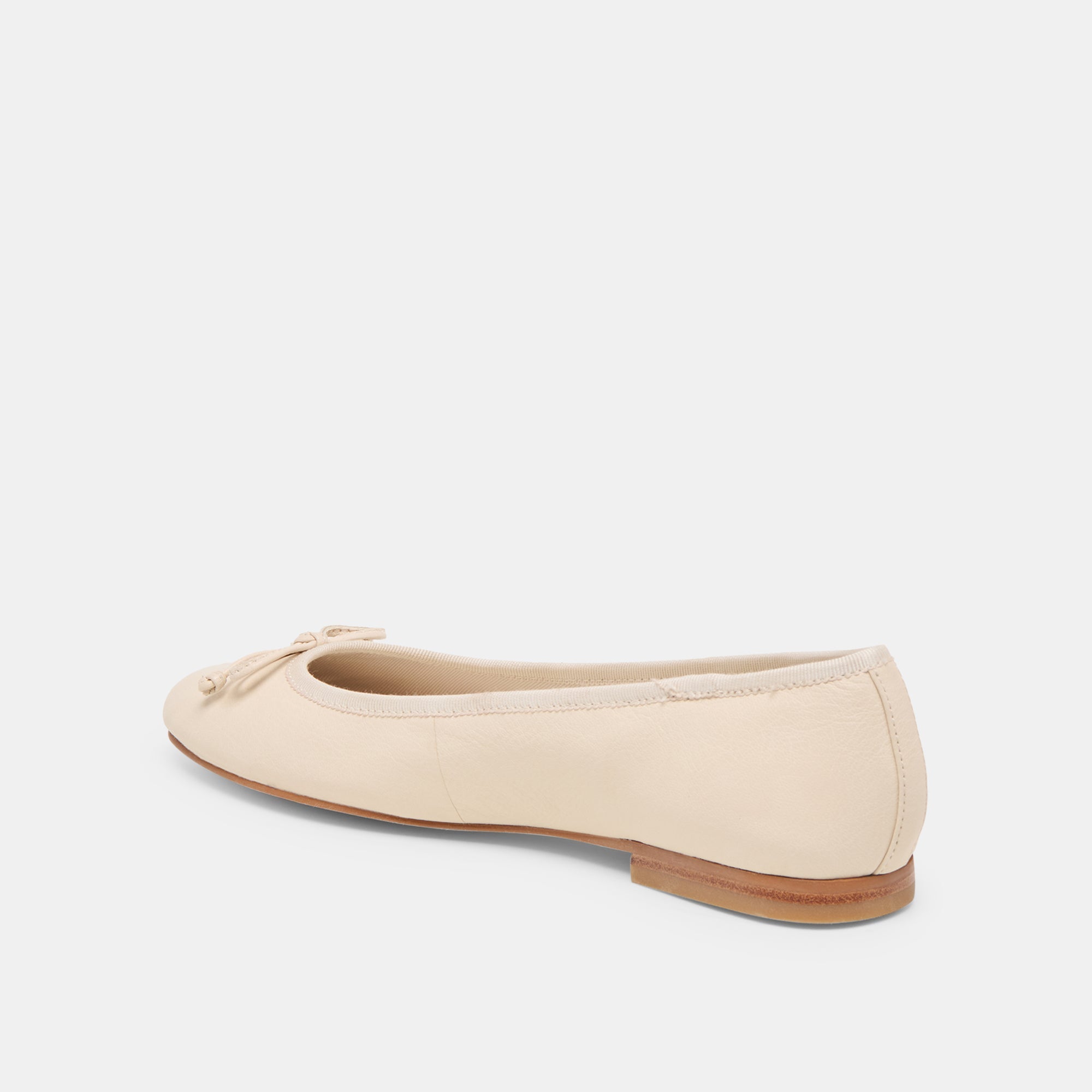 Dolce Vita SHOES | Ritla Wide Bone Leather Ballet Flats