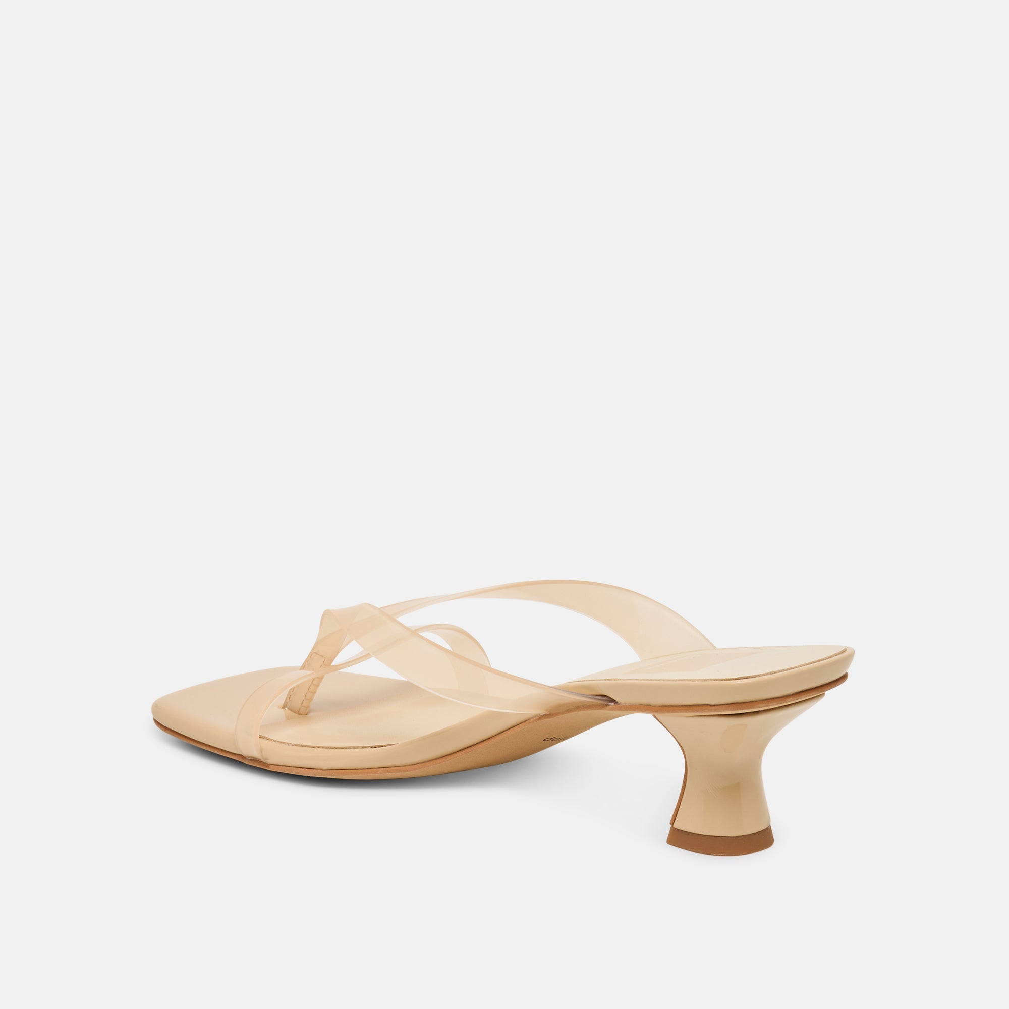 Dolce Vita SHOES | Brevel Vinyl Wide Praline Jelly Heels
