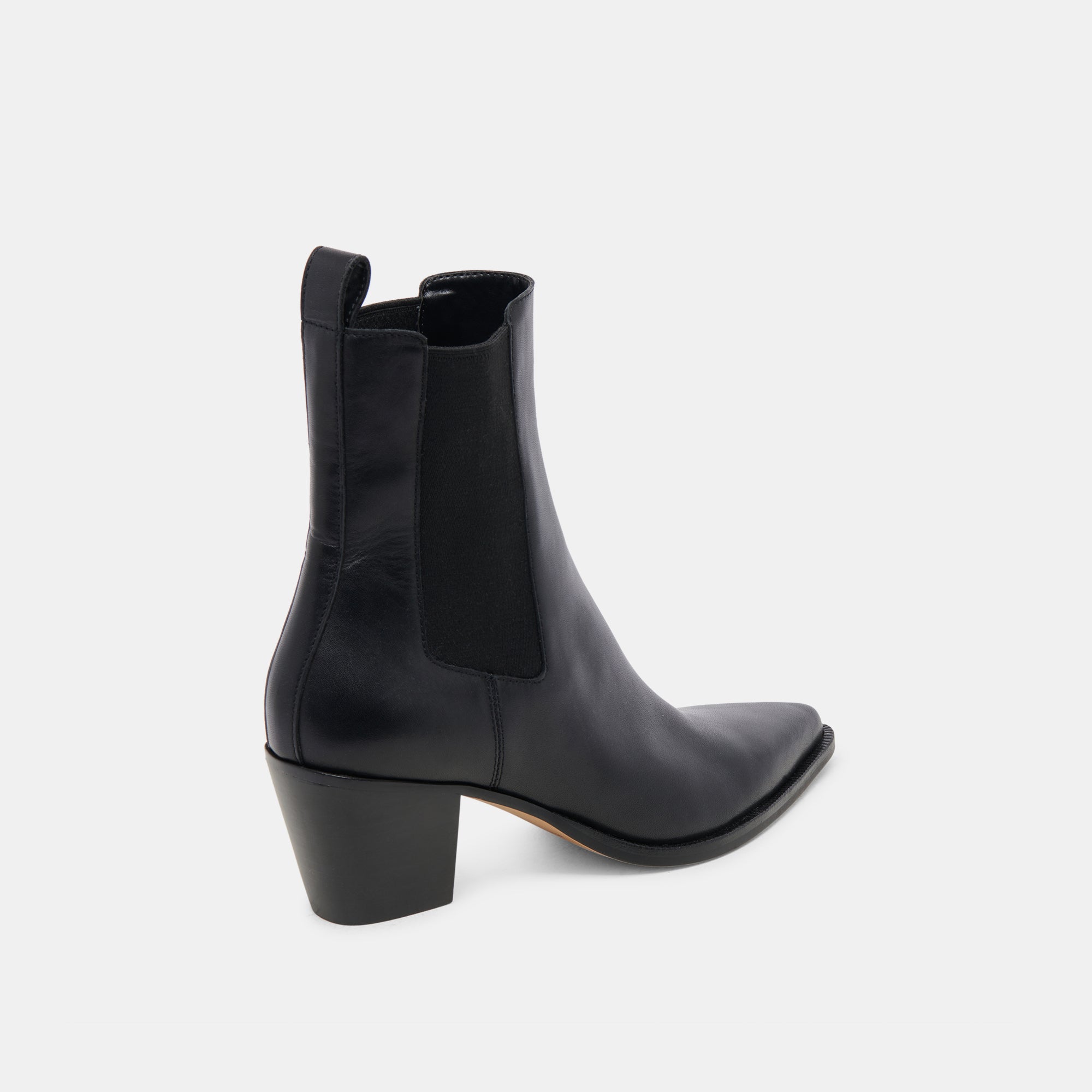 Dolce Vita SHOES | SHADIE H2O WIDE BOOTIES BLACK LEATHER
 – Dolce Vita