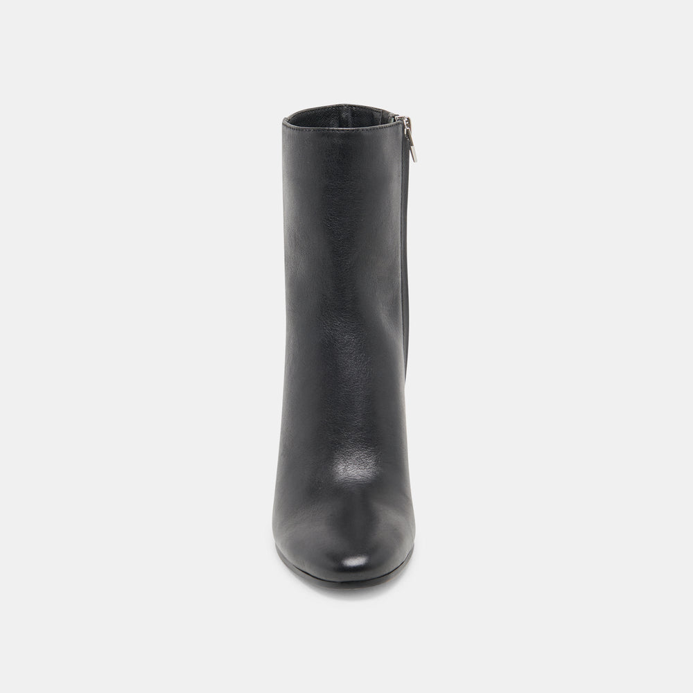 Dolce Vita SHOES | Suzy Wide Black Leather Booties